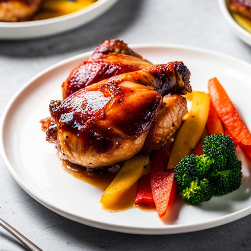 Jam Glazed Chicken Recipe CookAIfood