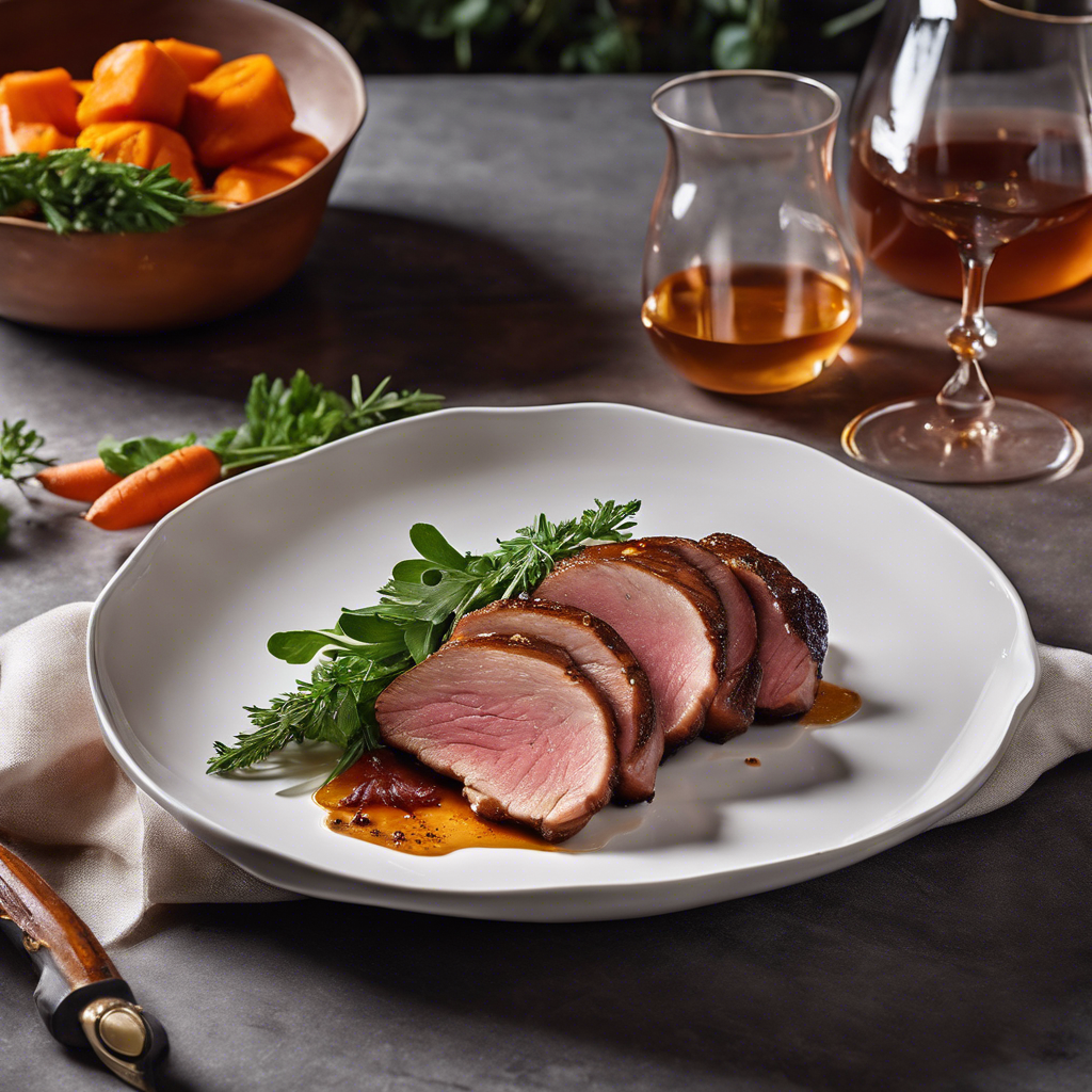 Crispy Duck Breast With Orange Glaze Recipe Cookaifood