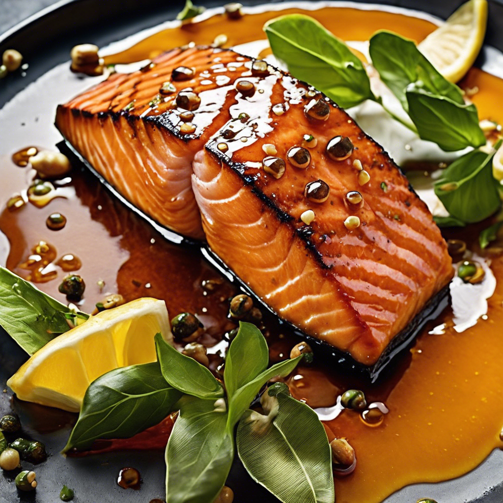 Honey Glazed Salmon Recipe Cookaifood