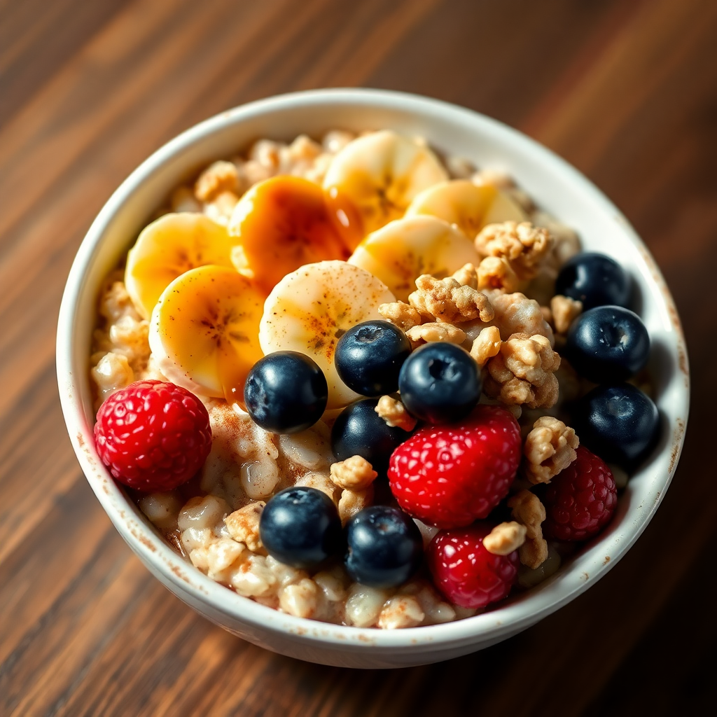 Maple Cinnamon Oatmeal Delight