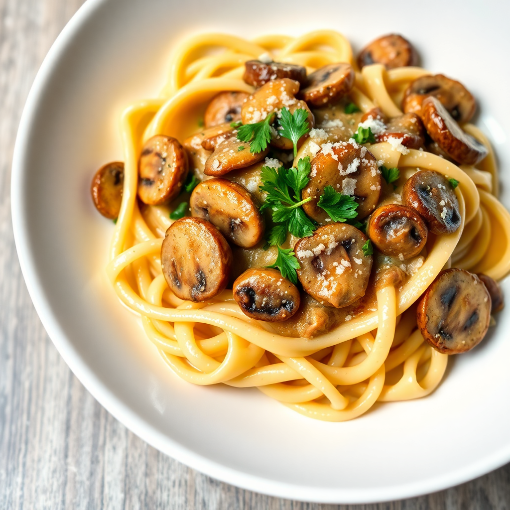 Creamy Mushroom Pasta
