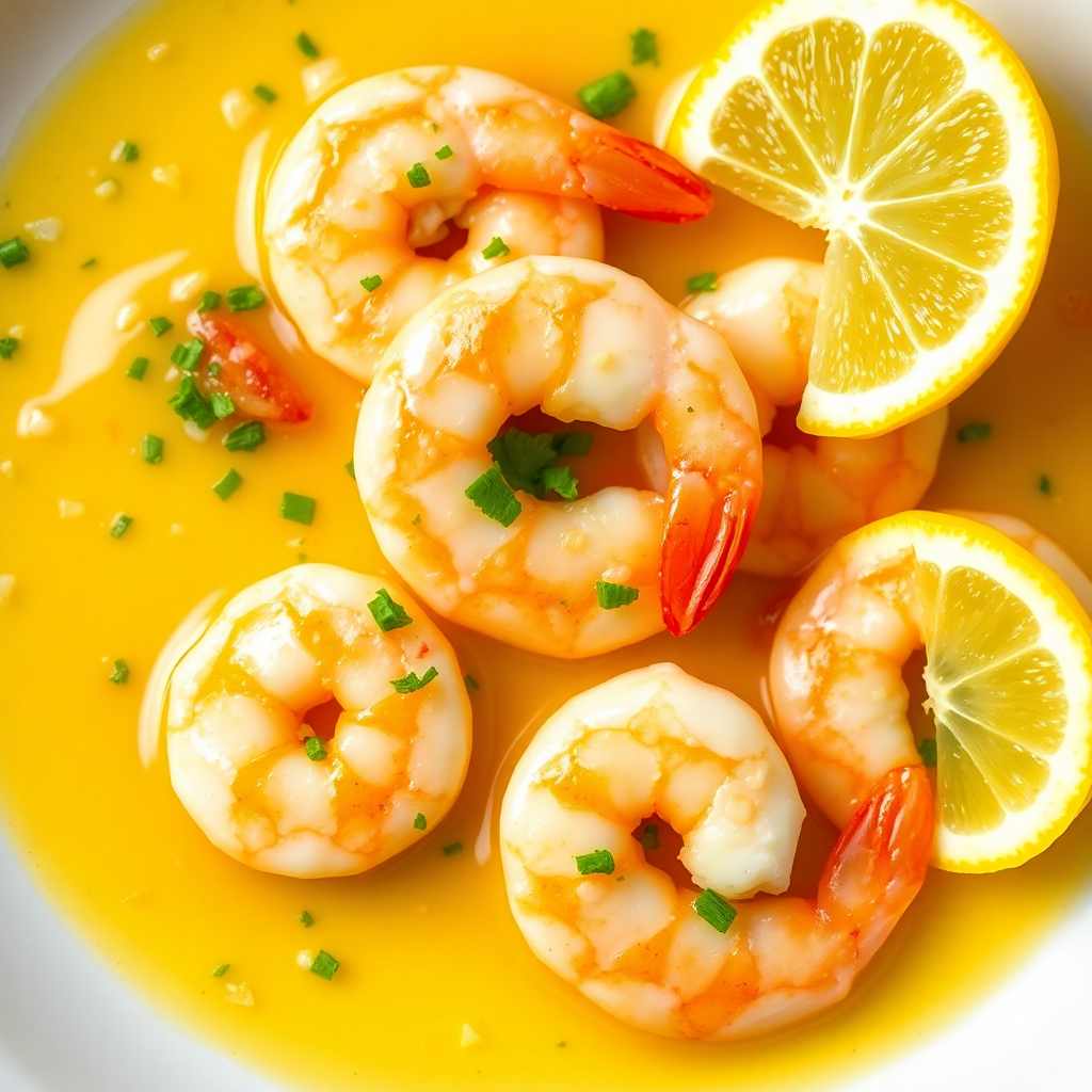 Garlic Butter Shrimp with Lemon Zest