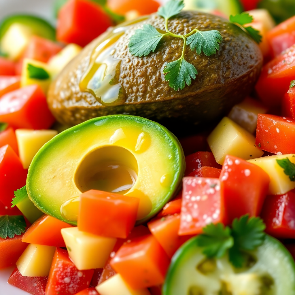 Simple Avocado Salad