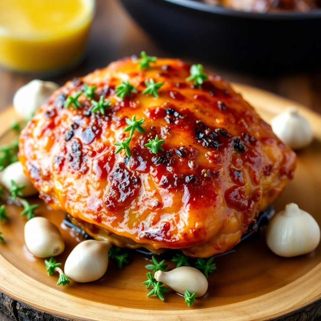 Honey Mustard Chicken Thighs