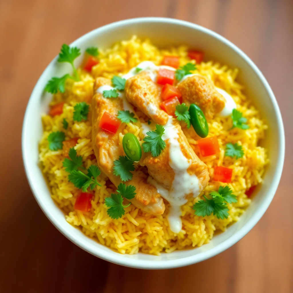 Chicken Biryani for One