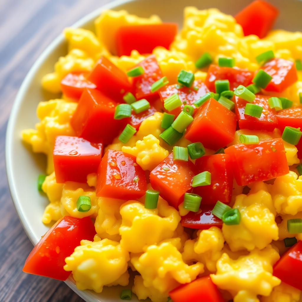 Tomato and Scrambled Eggs Stir-Fry