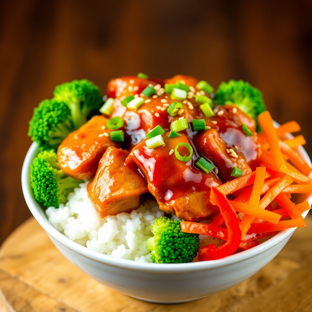 Teriyaki Chicken Rice Bowl