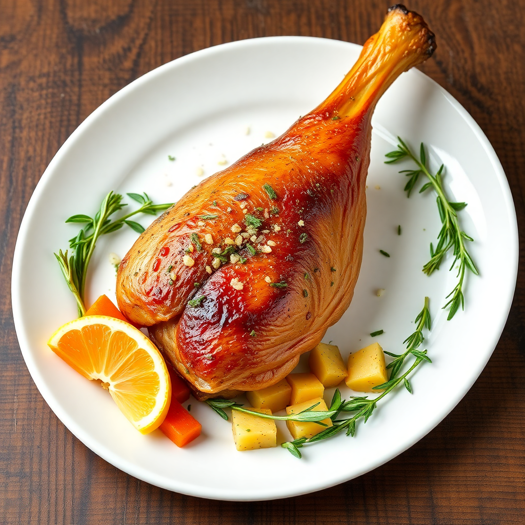 Herb-Roasted Rabbit with Garlic and Lemon