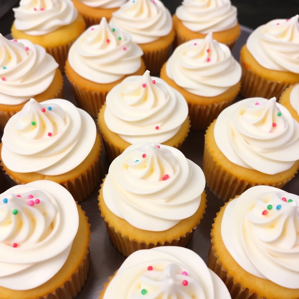Delightful Vanilla Cupcakes