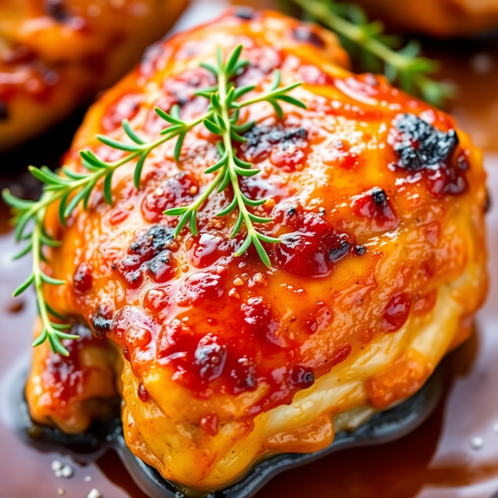 Honey Mustard Chicken Thighs