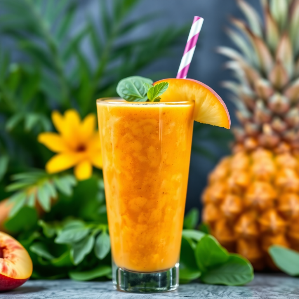 Tropical Veggie Power Smoothie