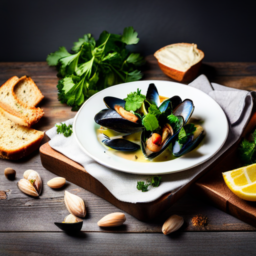Mussels In White Wine Sauce