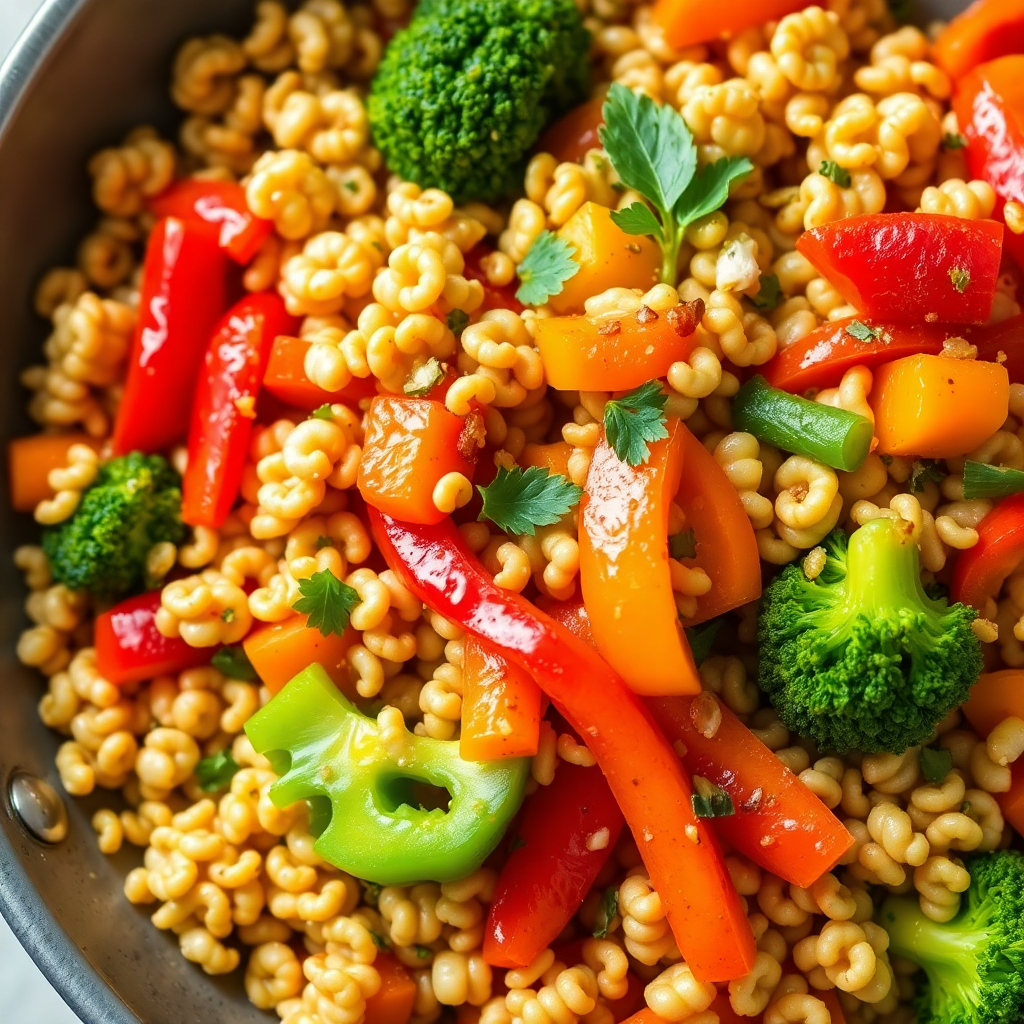 Savory Cereal Stir-Fry