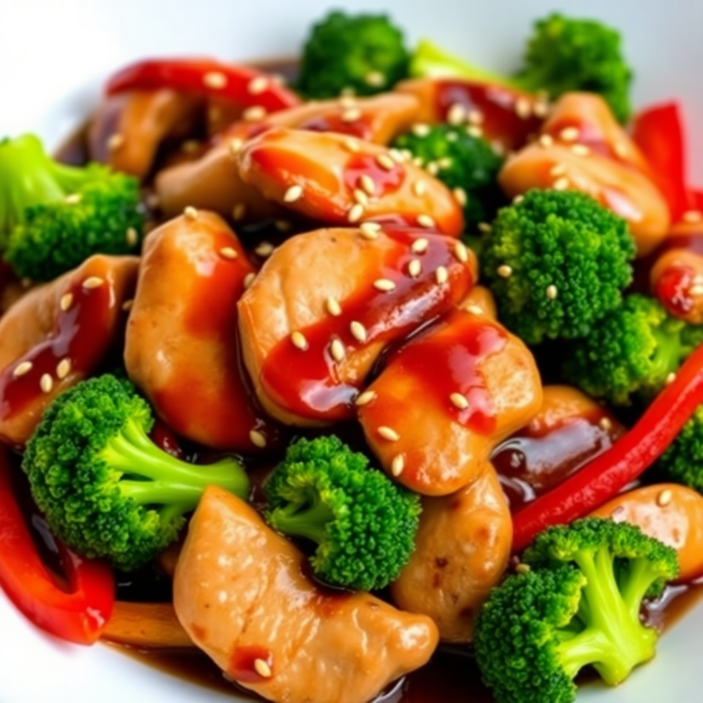 Ginger-Infused Chicken Stir-Fry
