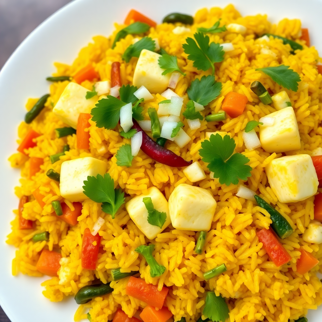 Paneer Fried Rice
