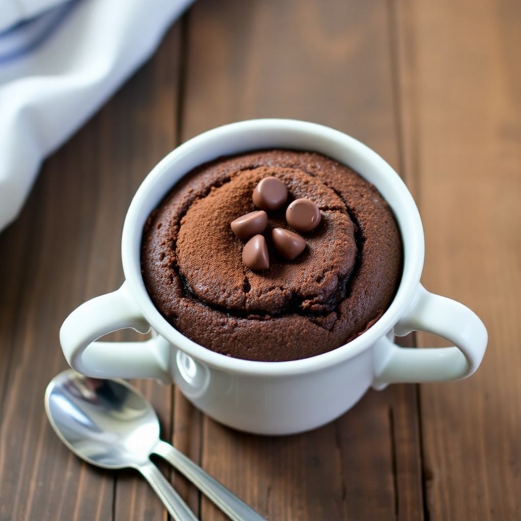 No-Egg Chocolate Mug Cake