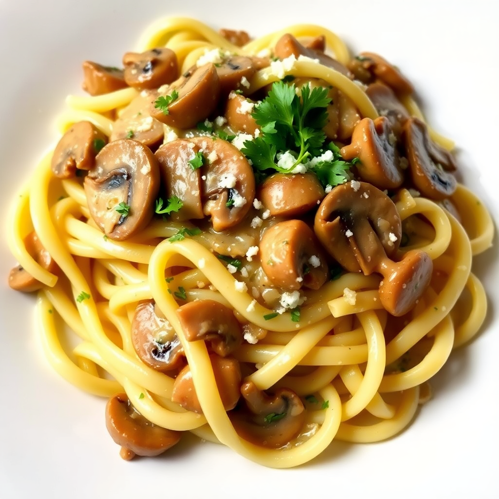 Creamy Mushroom Pasta
