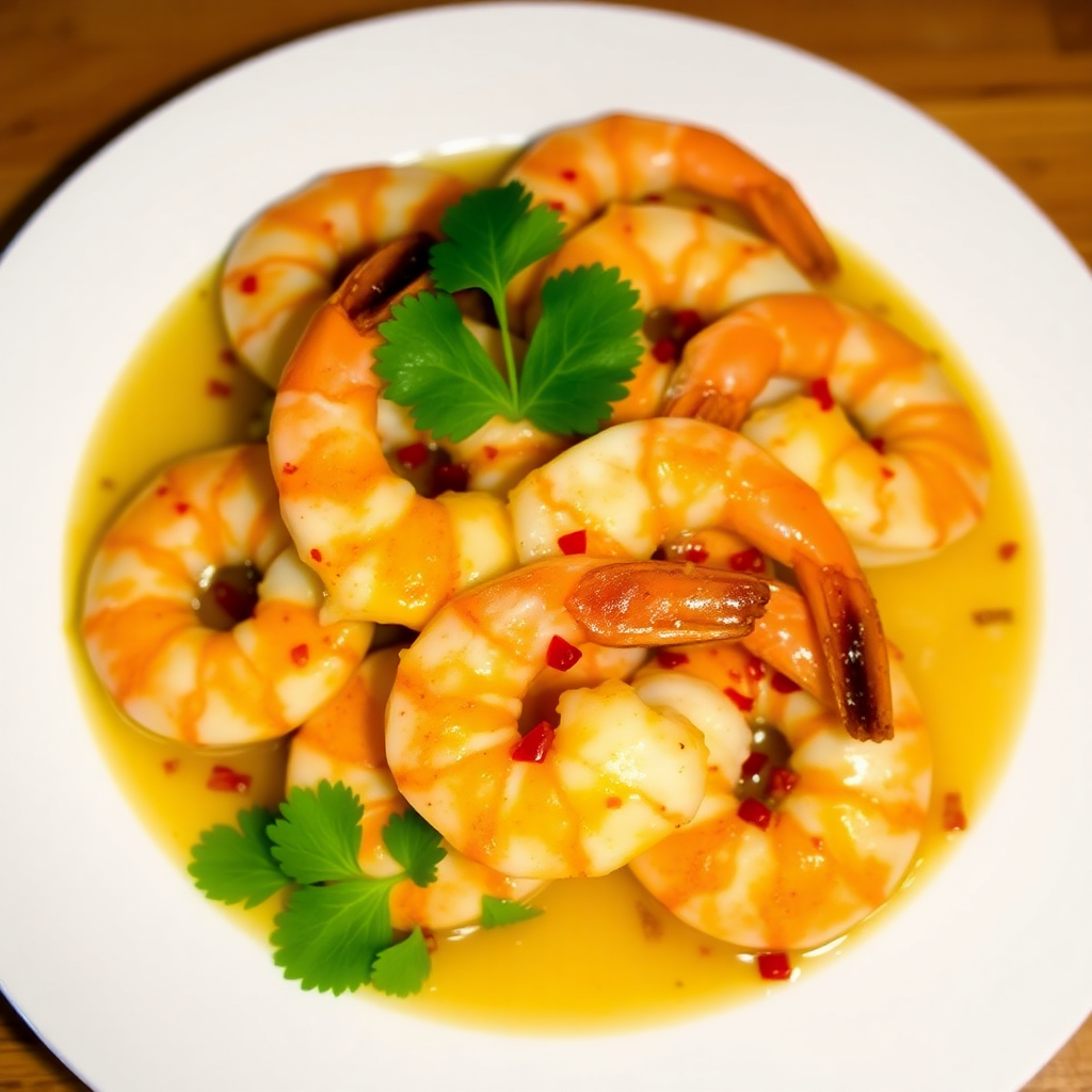 Spicy Garlic Butter Shrimp