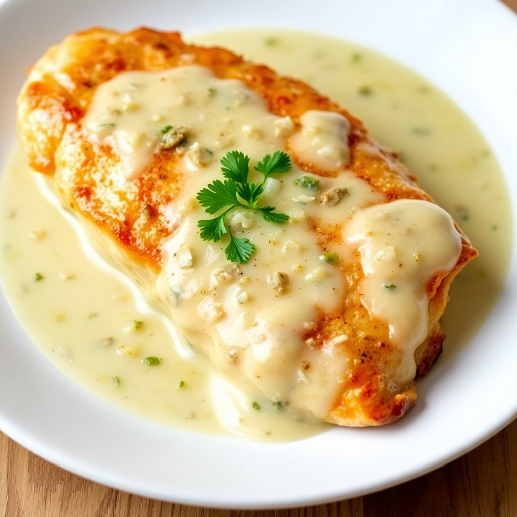 Keto Creamy Garlic Butter Chicken