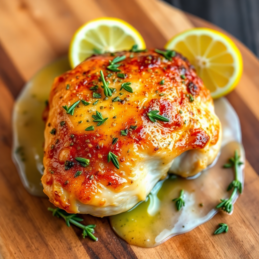 Garlic Butter Chicken Thigh