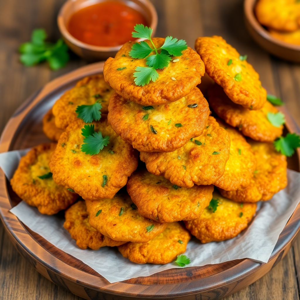 Dondakaya Pakoda (Ivy Gourd Fritters)