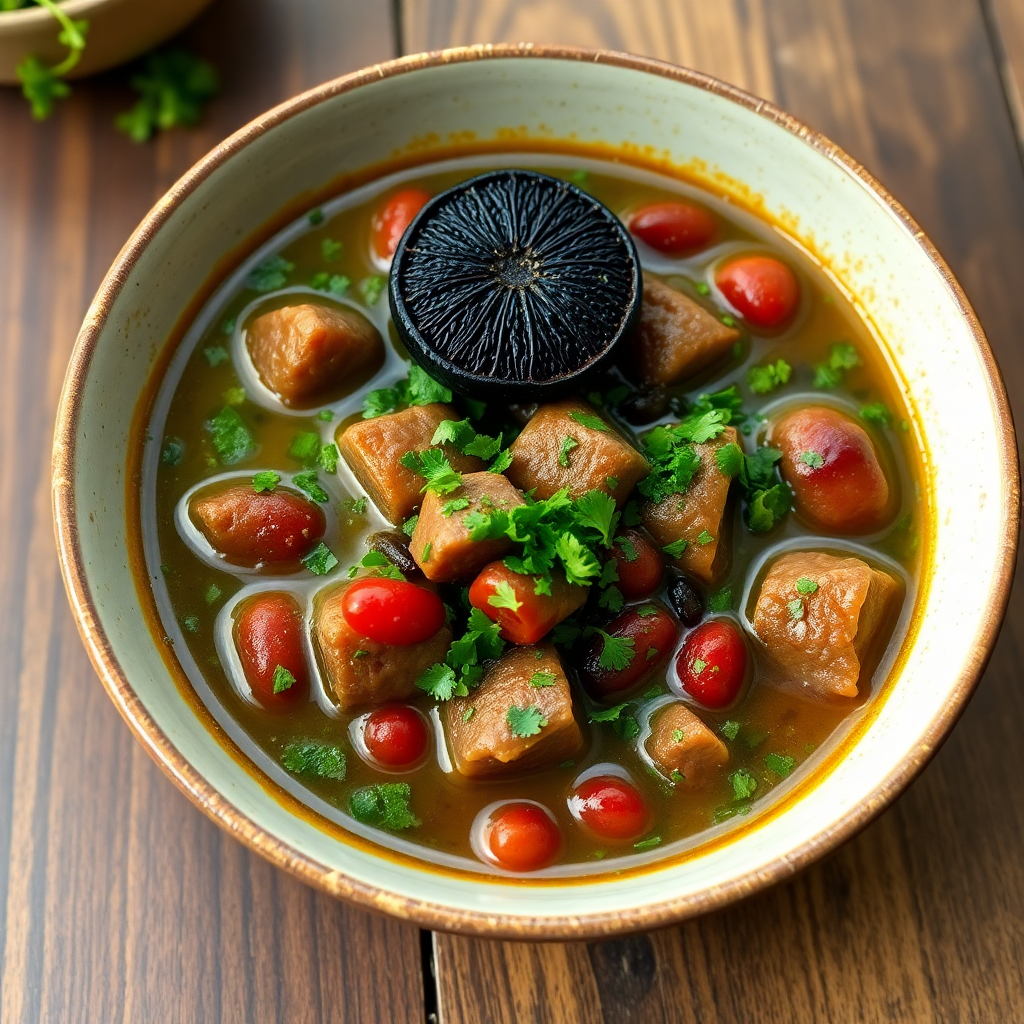 Classic Ghormeh Sabzi Stew for One