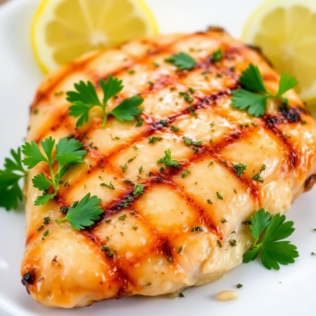 Lemon Herb Grilled Chicken Breast