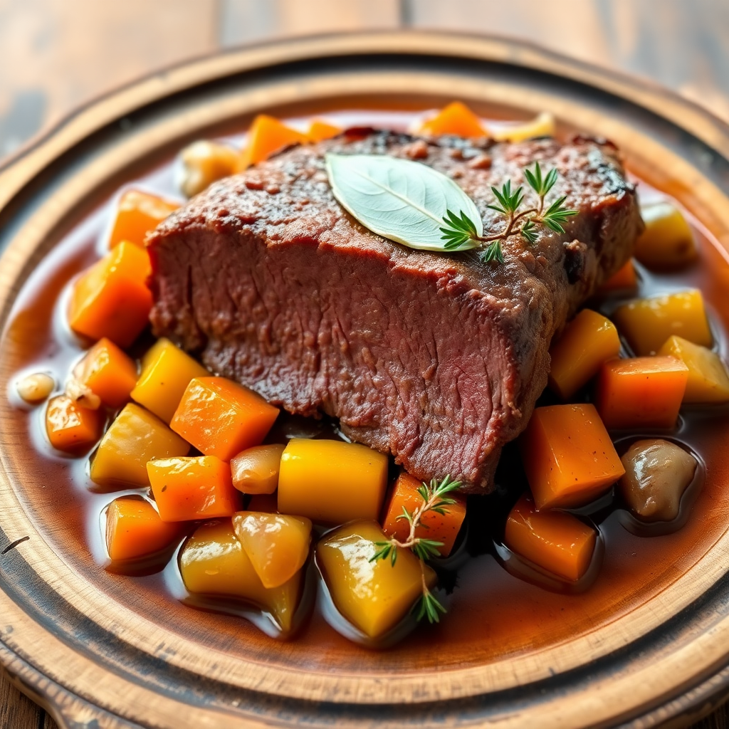 Braised Brisket with Vegetables