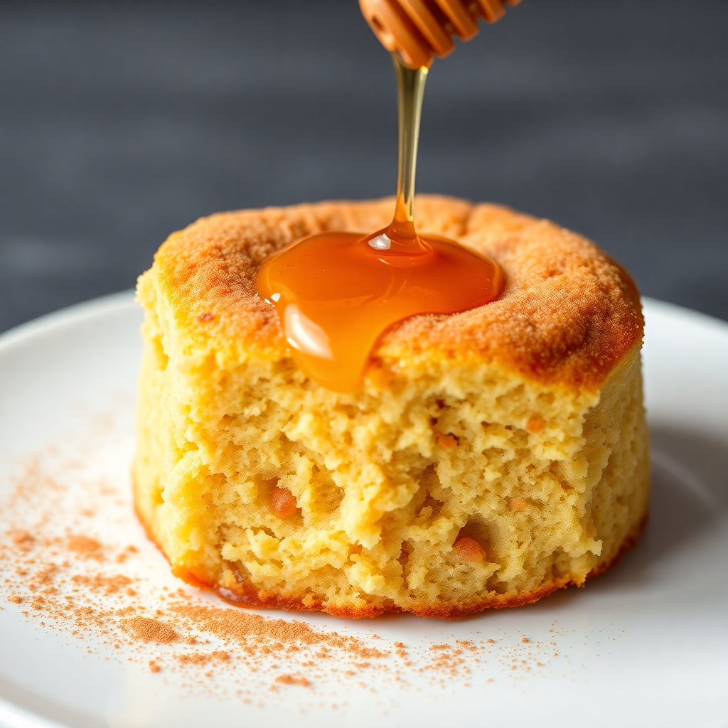 Classic Honey Cake for One