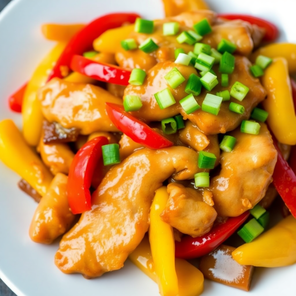 Ginger Garlic Chicken Stir-Fry