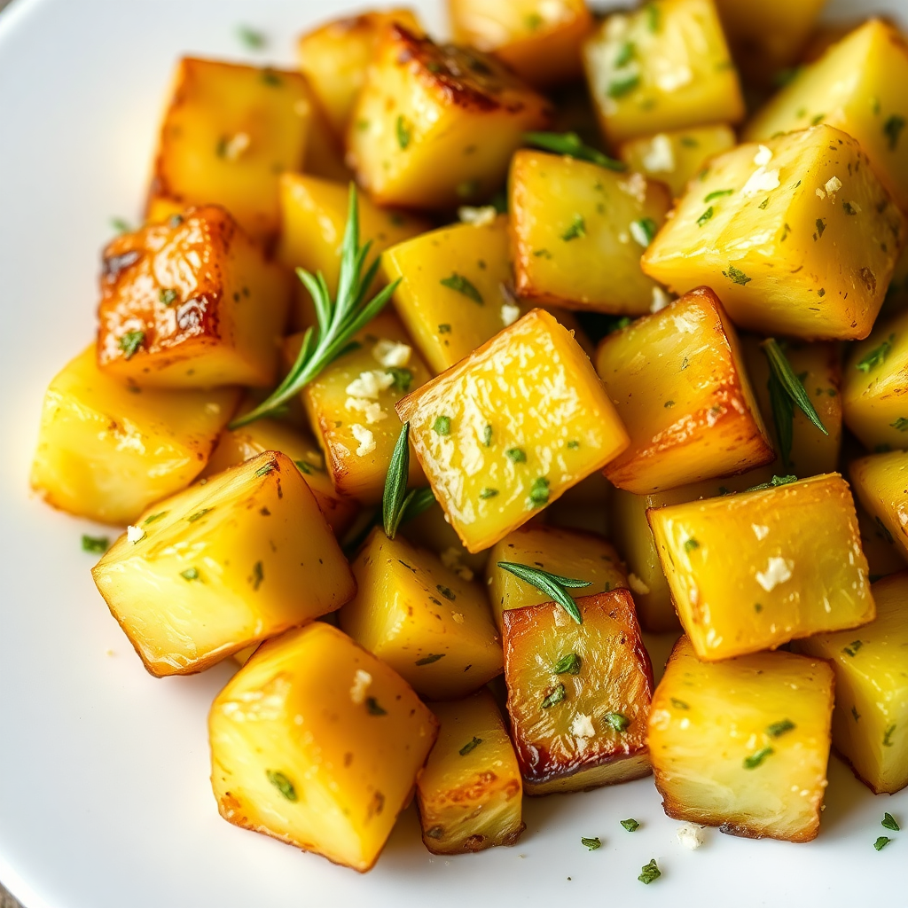 Herbed Garlic Roasted Potatoes