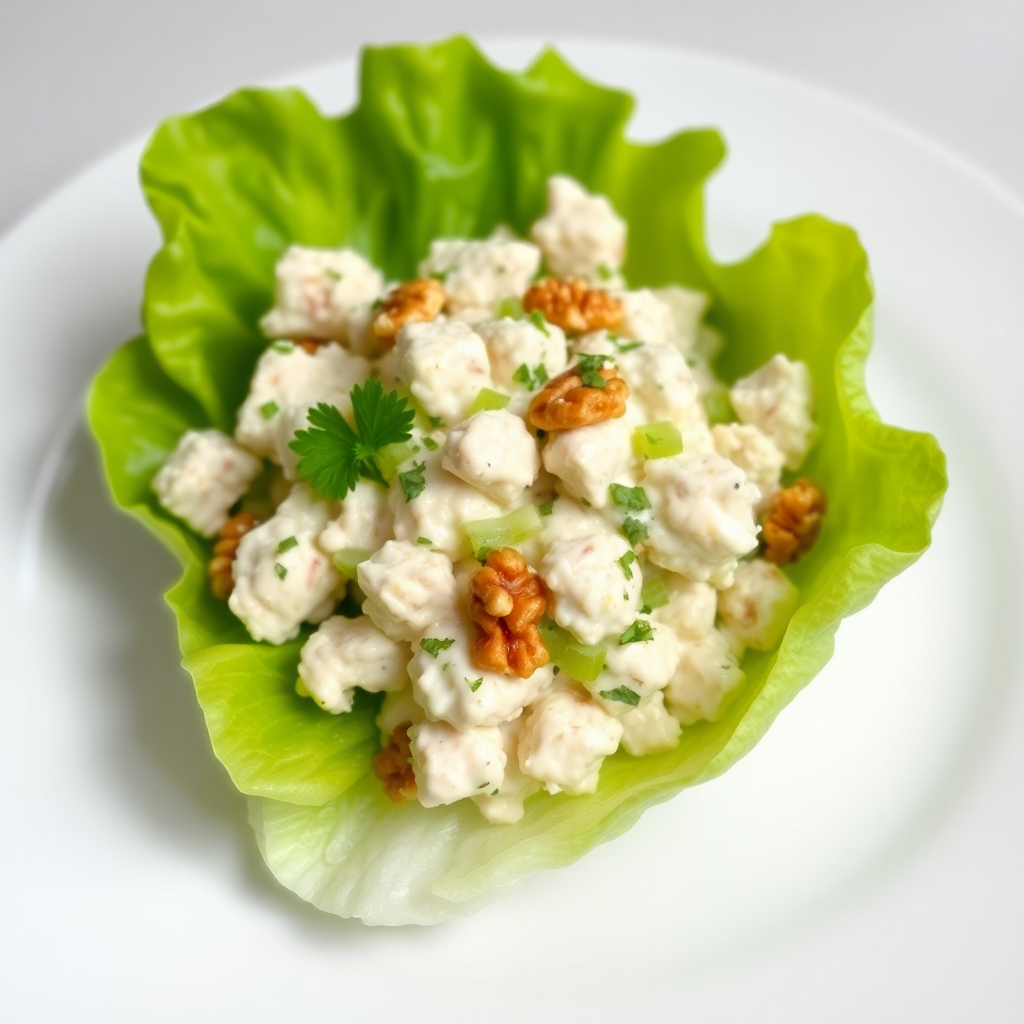 Lettuce Wrap Chicken Salad
