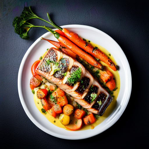 Pan-Grilled Salmon Recipe | cookAIfood