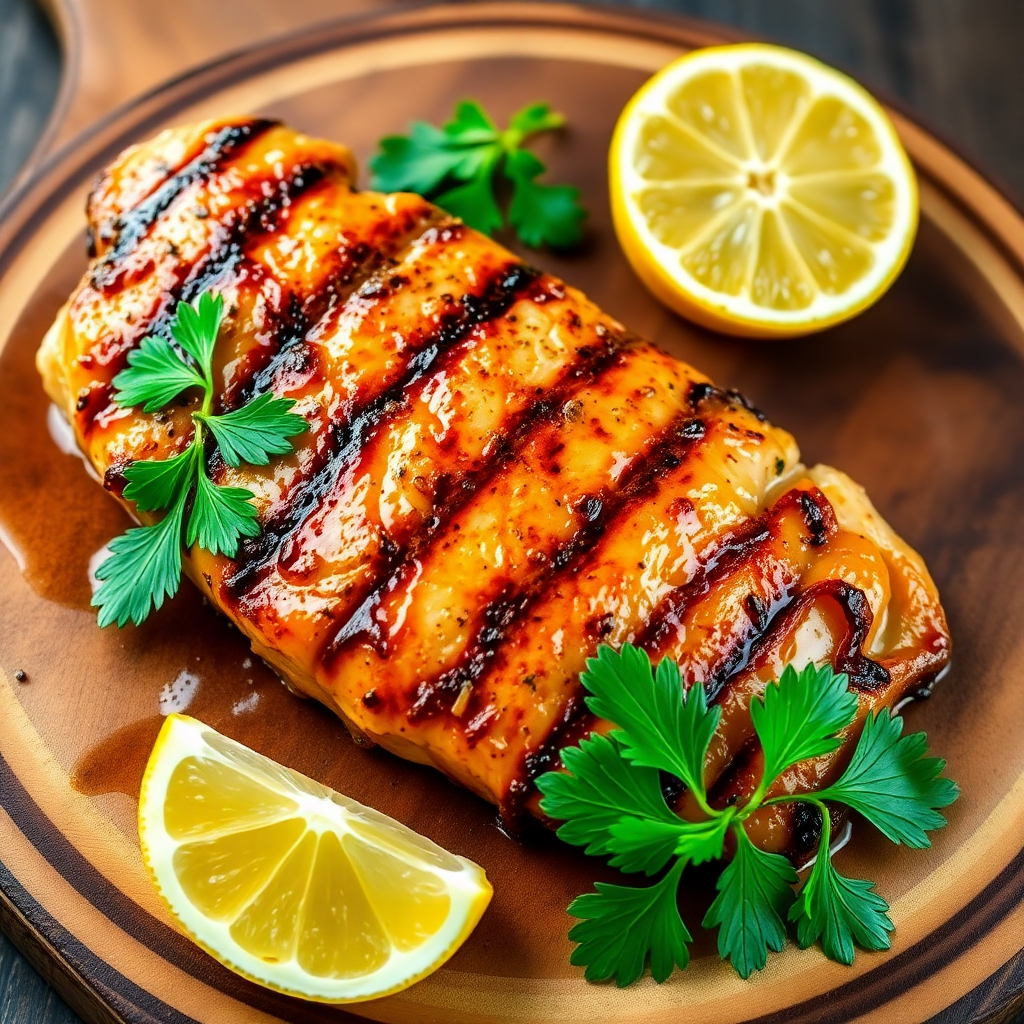 Lemon Herb Grilled Chicken Breast