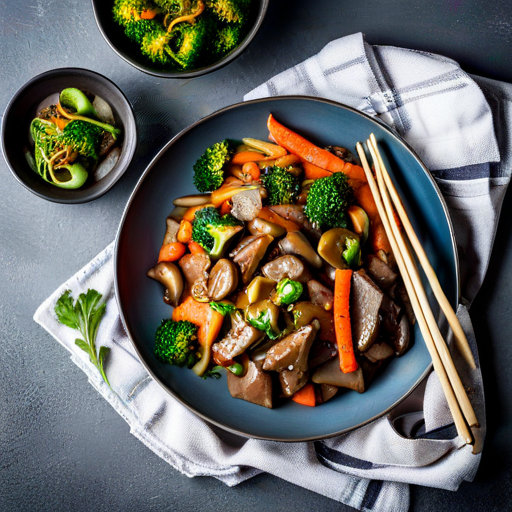Beef and Vegetable Stir Fry Recipe | cookAIfood