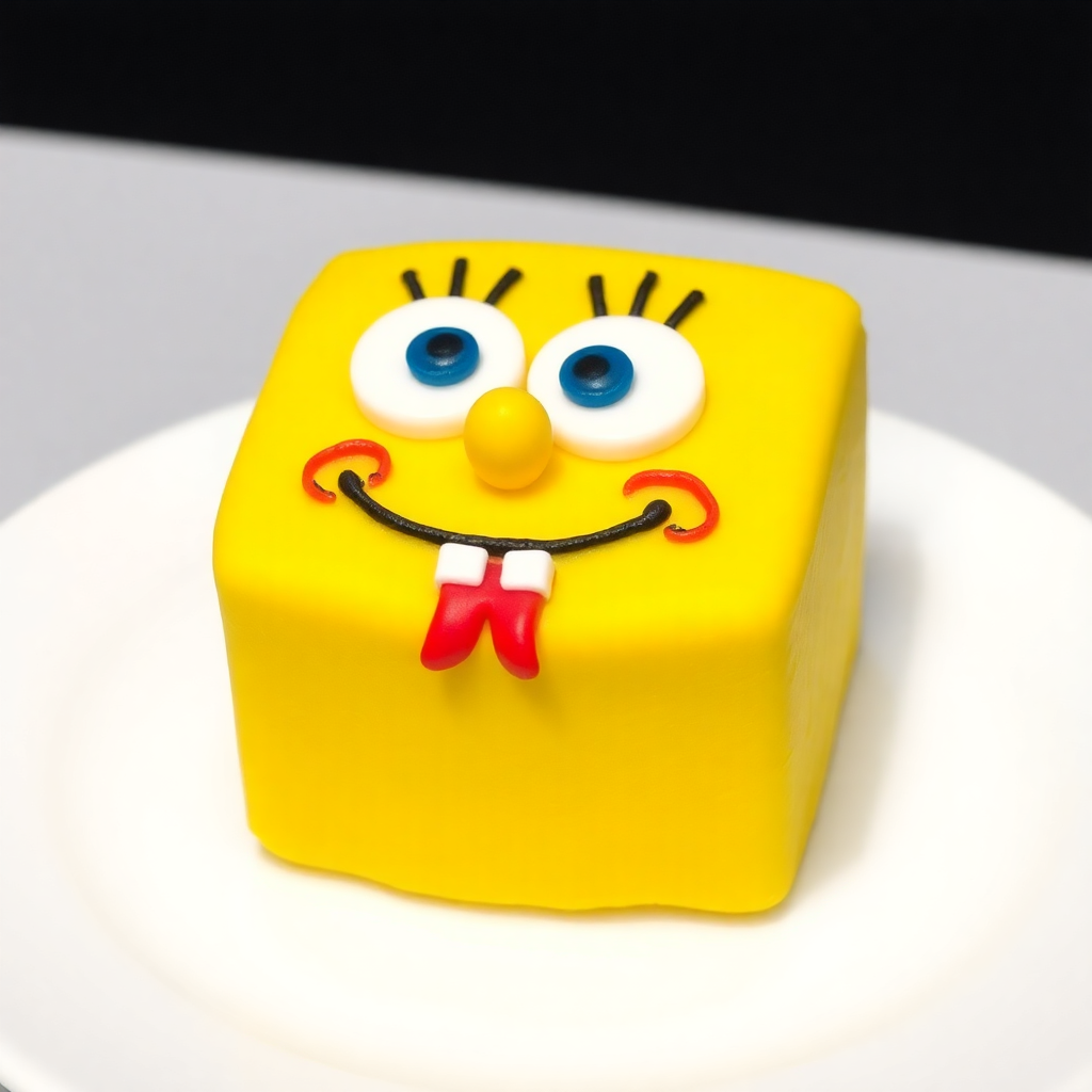 SpongeBob Themed Mini Sponge Cake