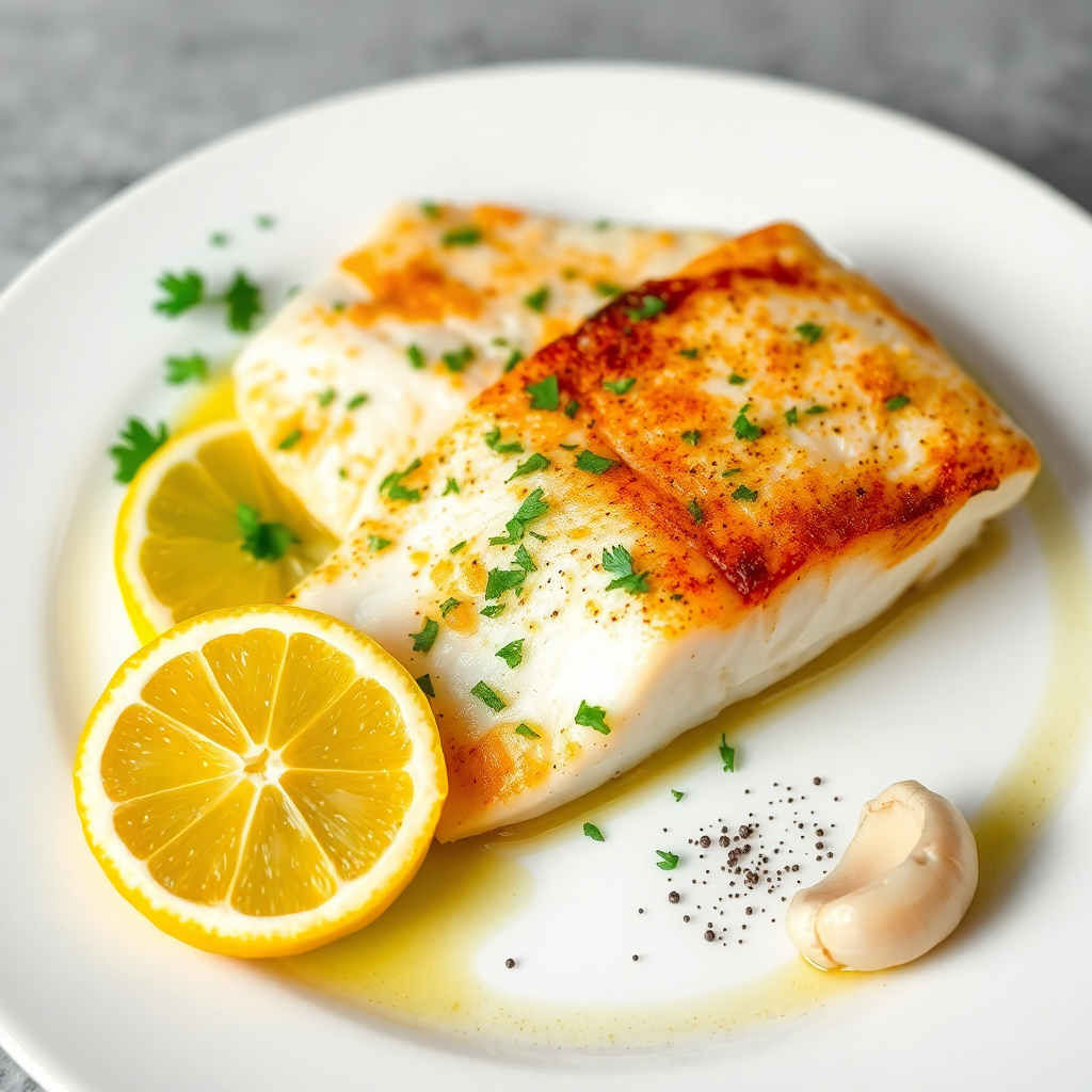 Lemon Herb Pan-Seared Fish