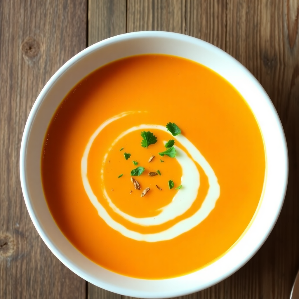Classic French Carrot and Potato Velouté