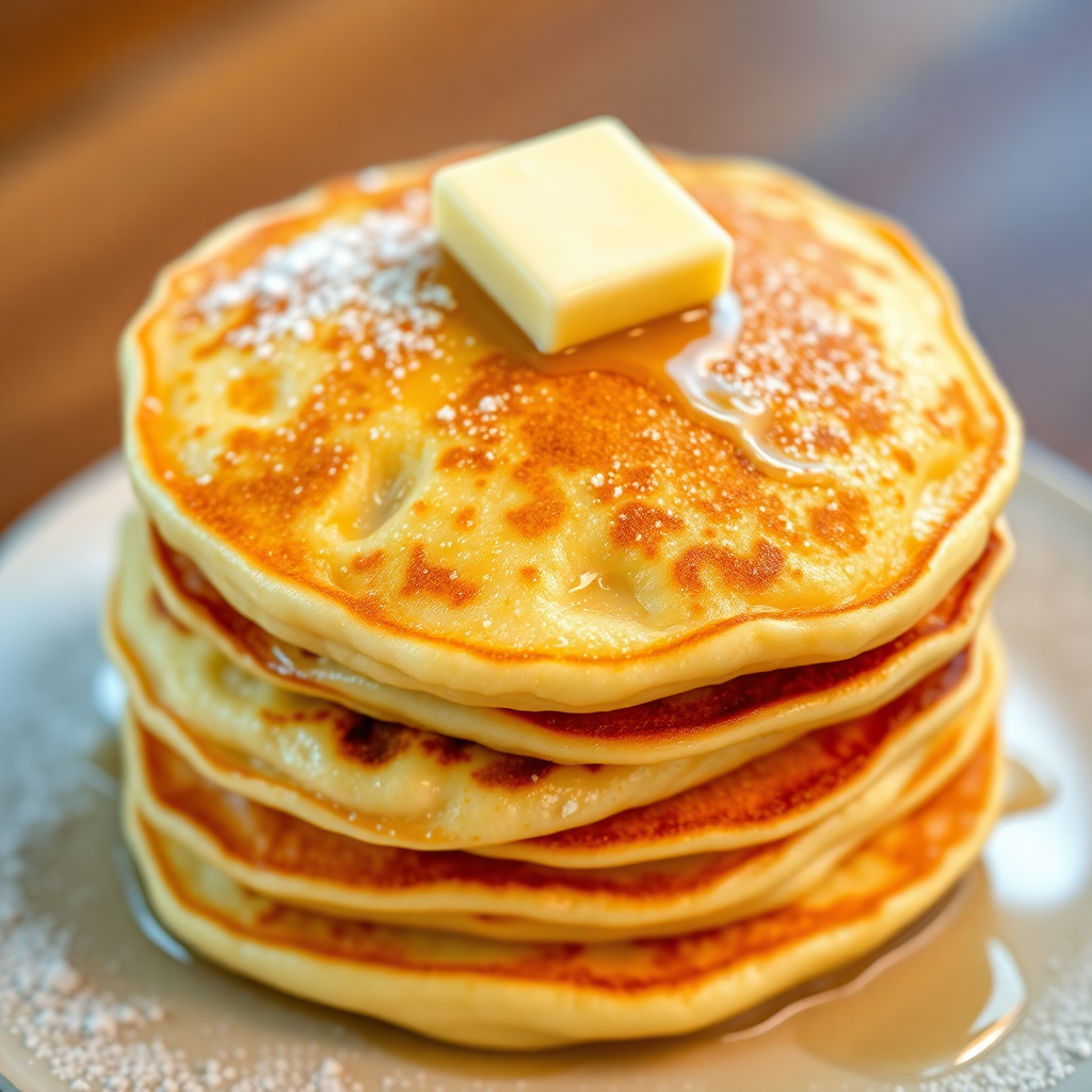 Cheese Butter Pancakes