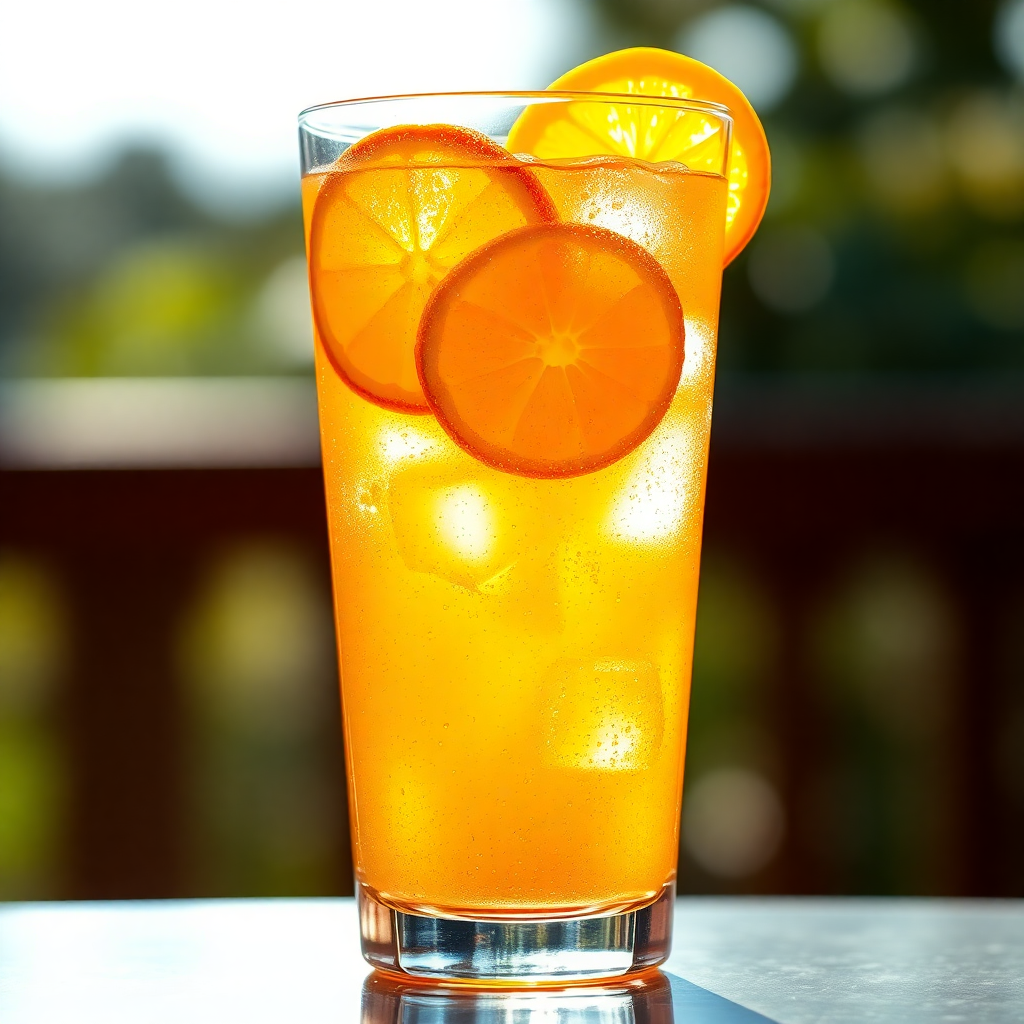 Spanish Citrus Sangria Cocktail