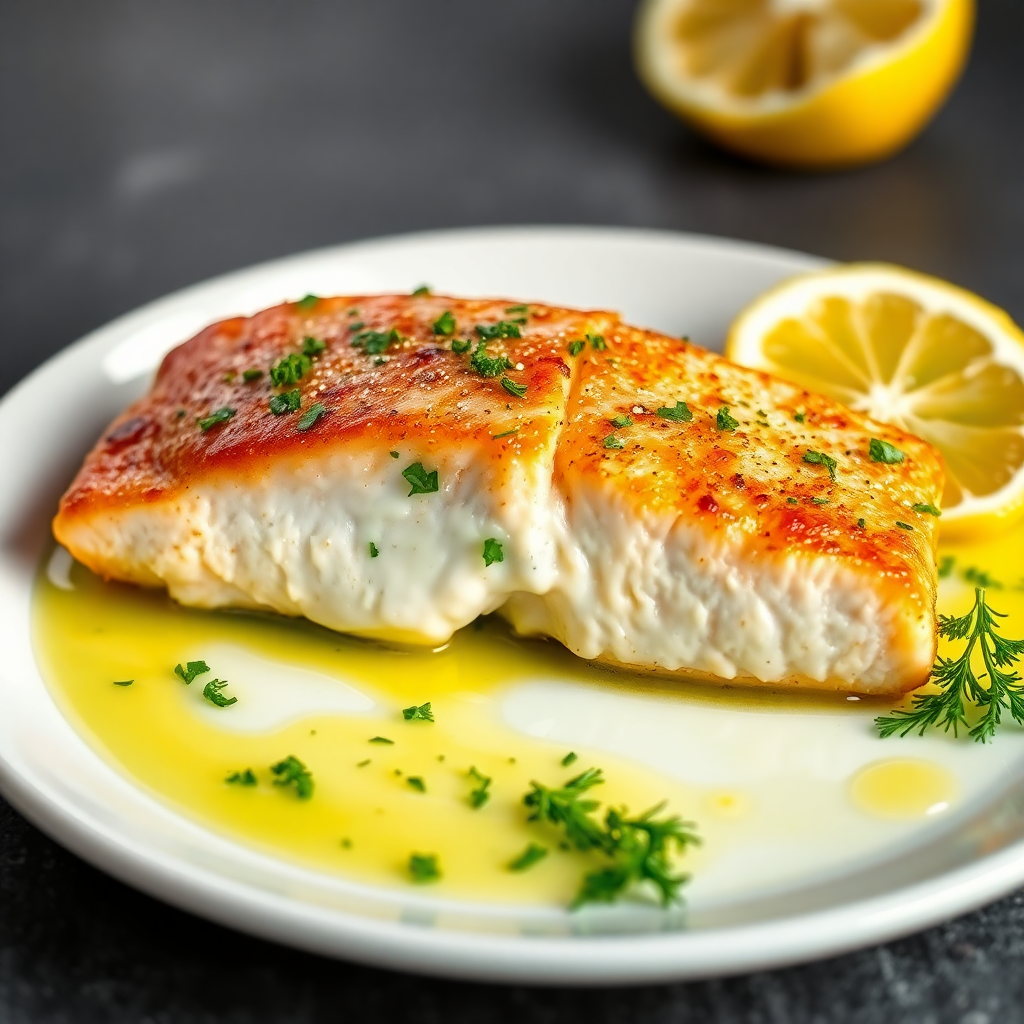 Lemon Herb Pan-Seared Trout