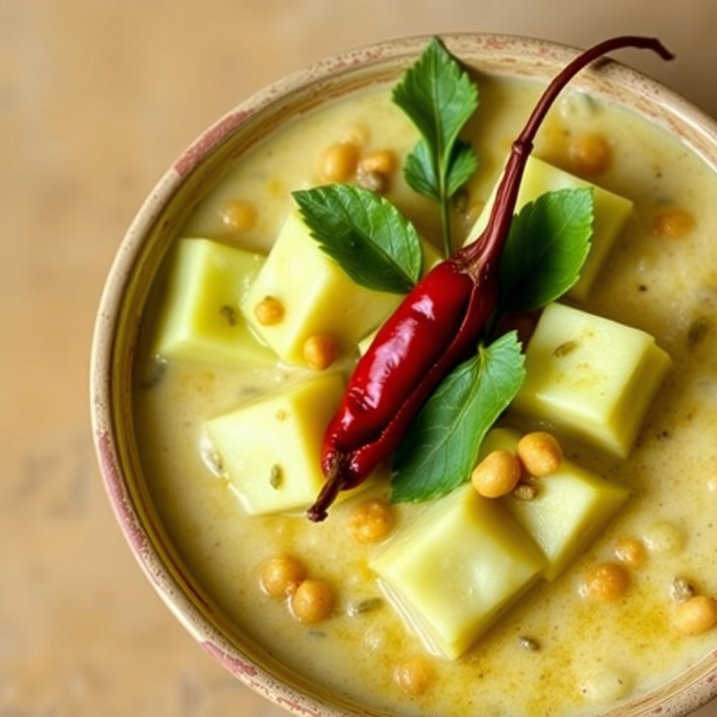 South Indian Snake Gourd Kootu