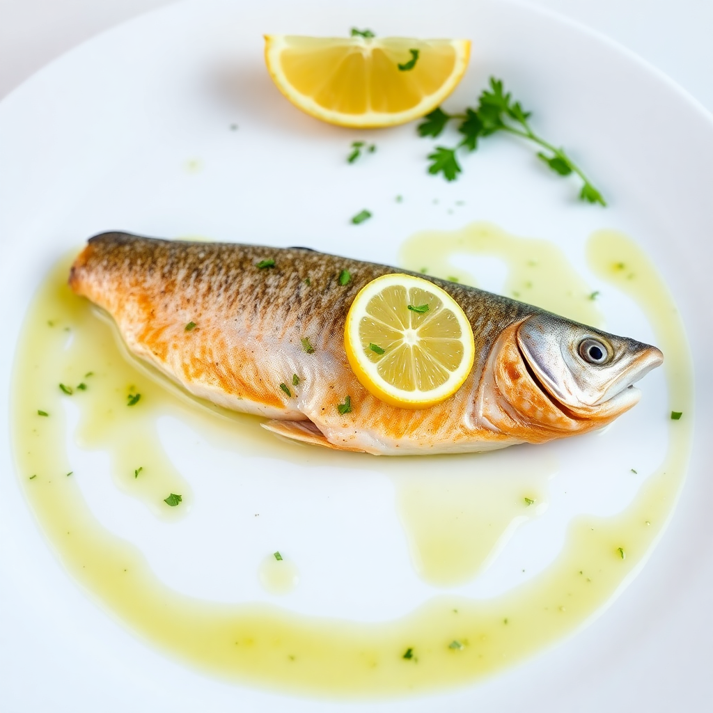 Lemon Herb Pan-Seared Trout