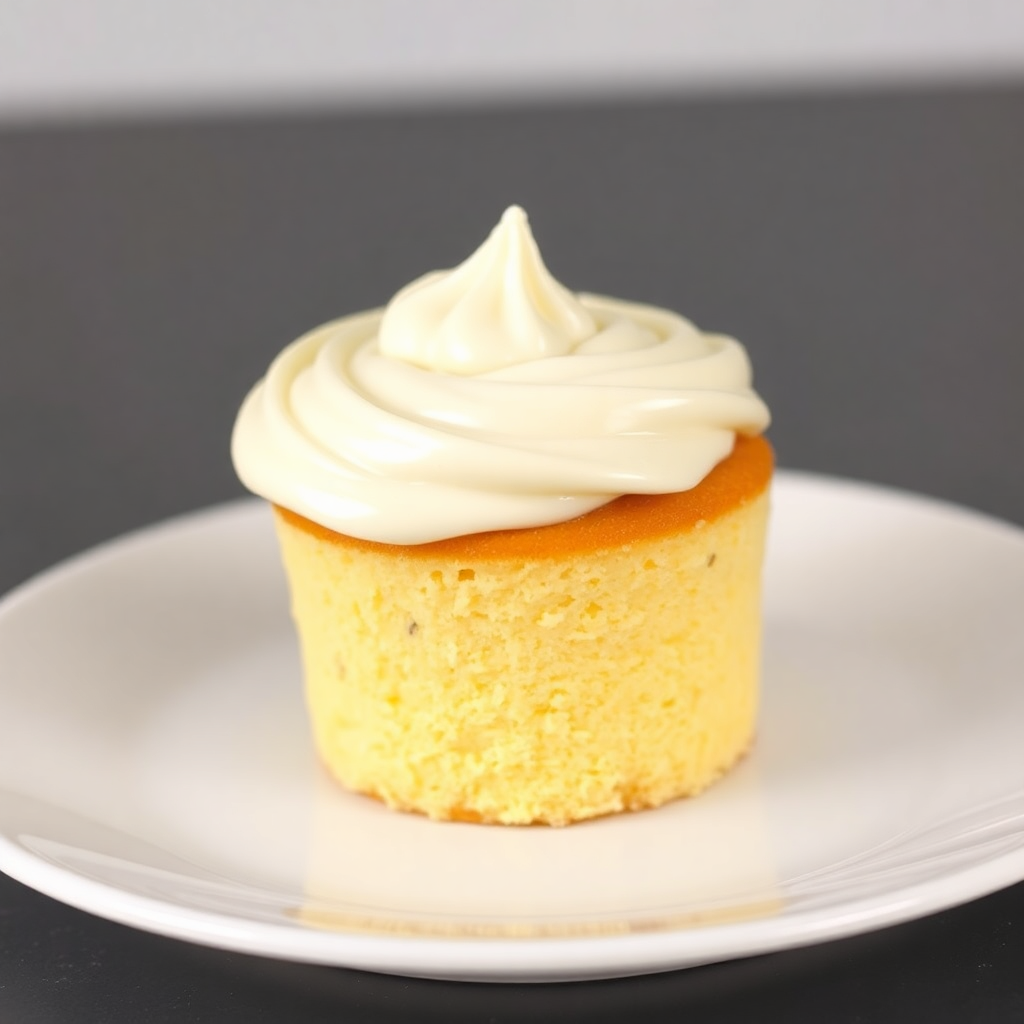 Single-Serve Vanilla Cake with Vanilla Buttercream