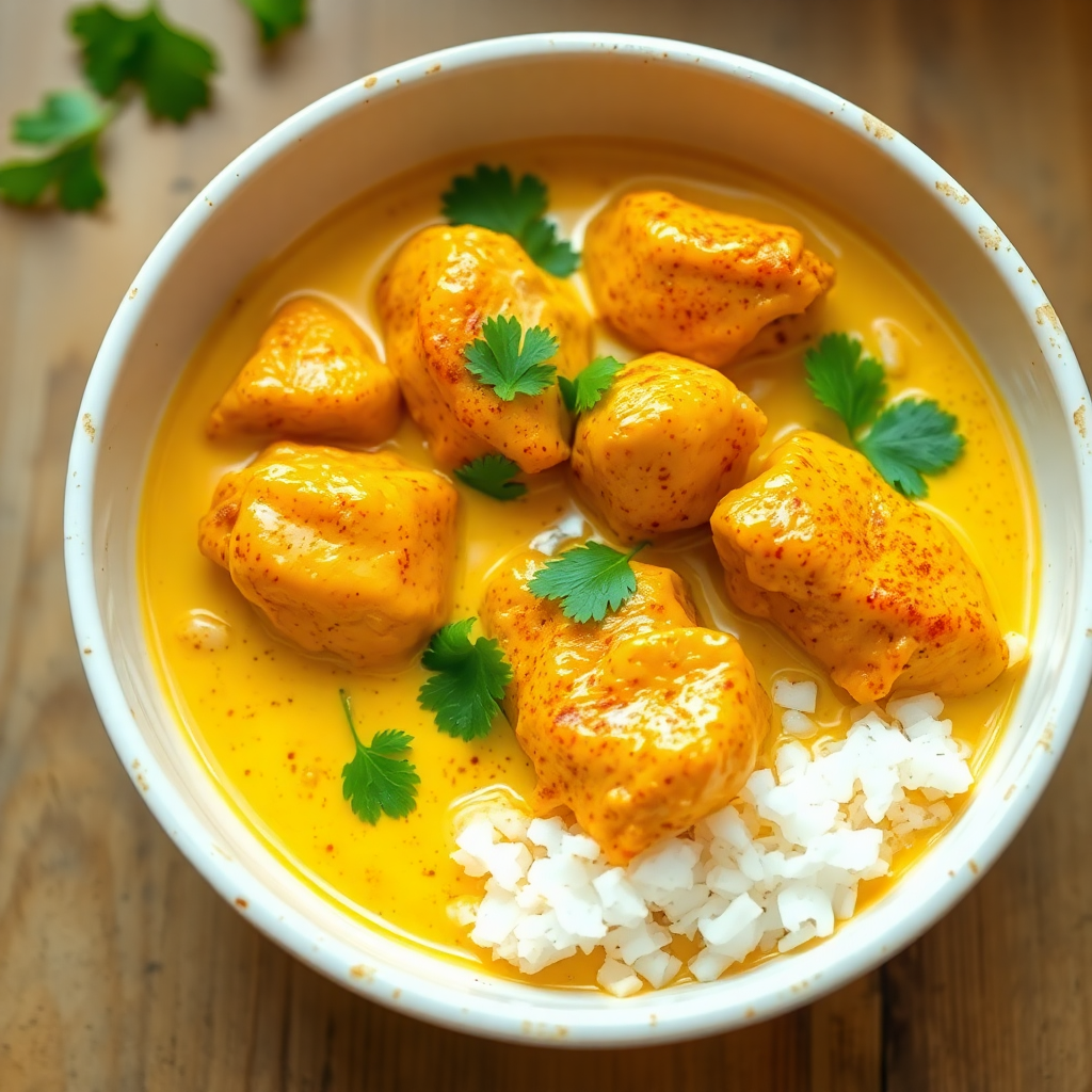Creamy Coconut Chicken Curry