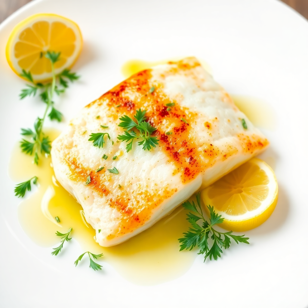 Lemon Herb Pan-Seared Fish