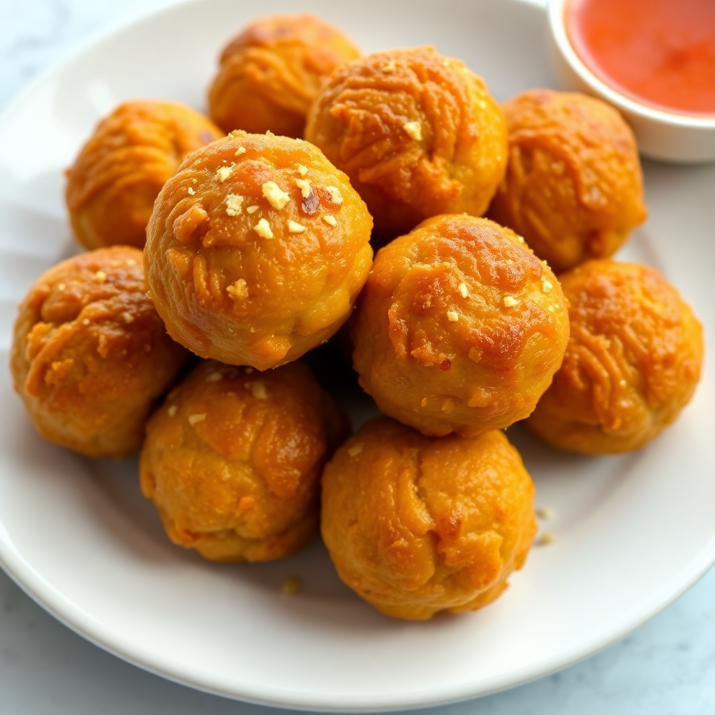Crispy Fried Fish Meatballs (Baso Goreng) That Stay Tender