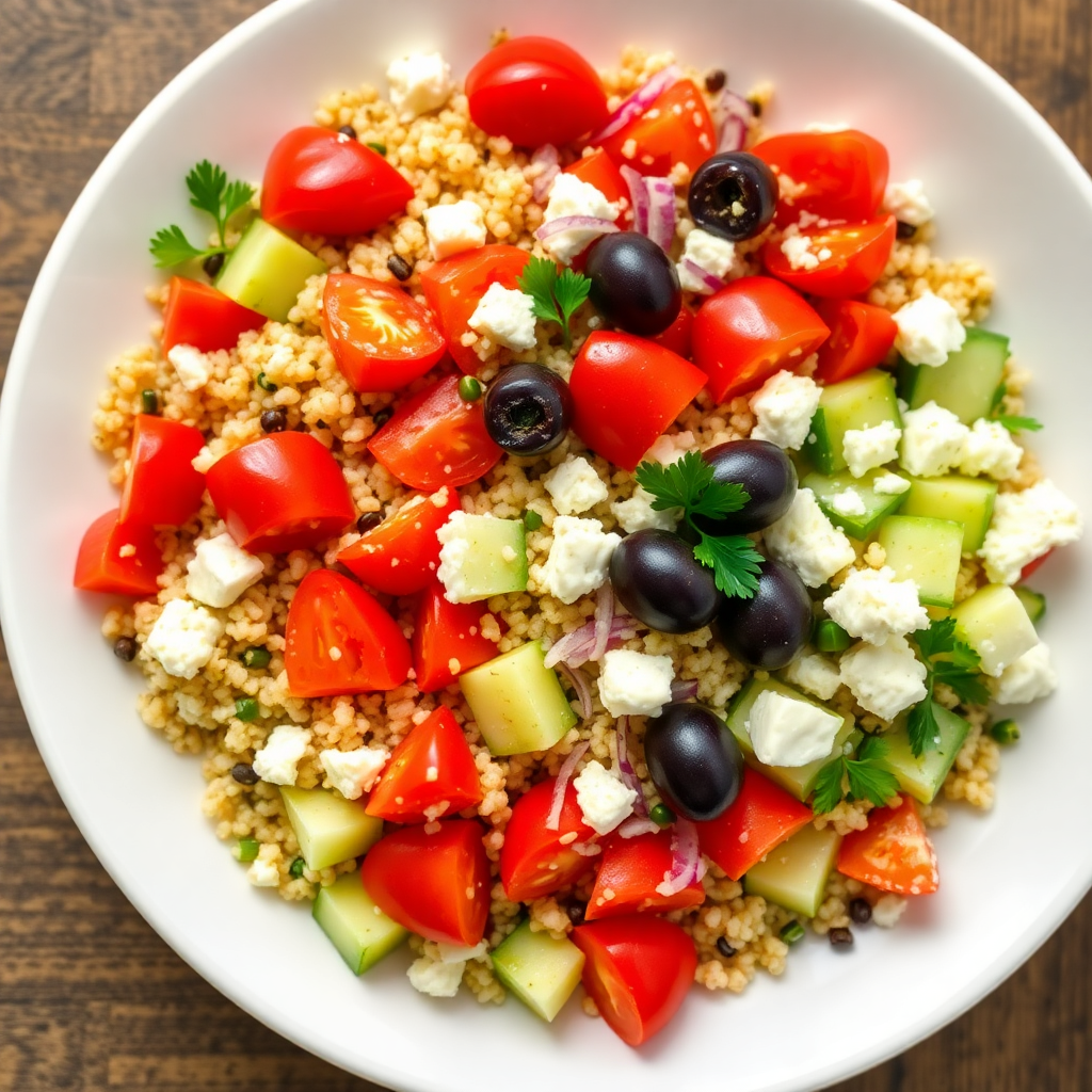 Mediterranean Quinoa Salad