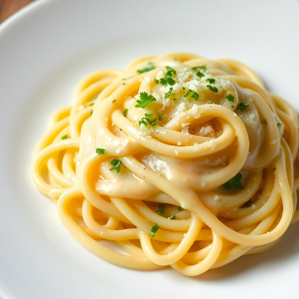 Creamy Garlic Parmesan Pasta
