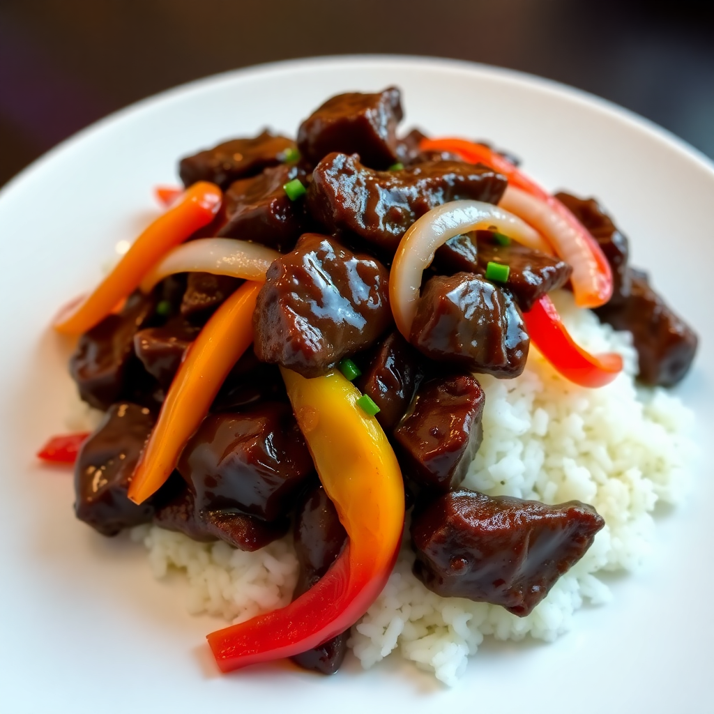 Coffee-Infused Beef Stir-Fry